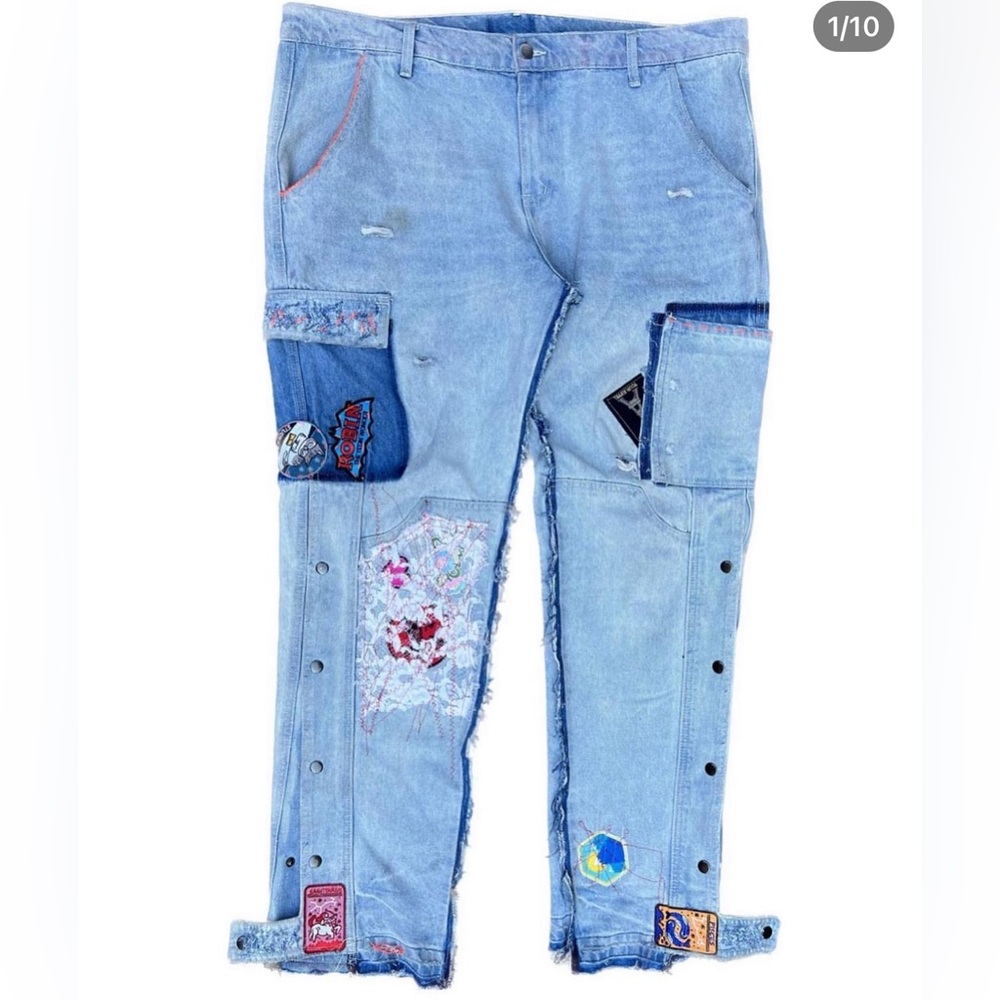 Customize blue jeans , Denim jeans